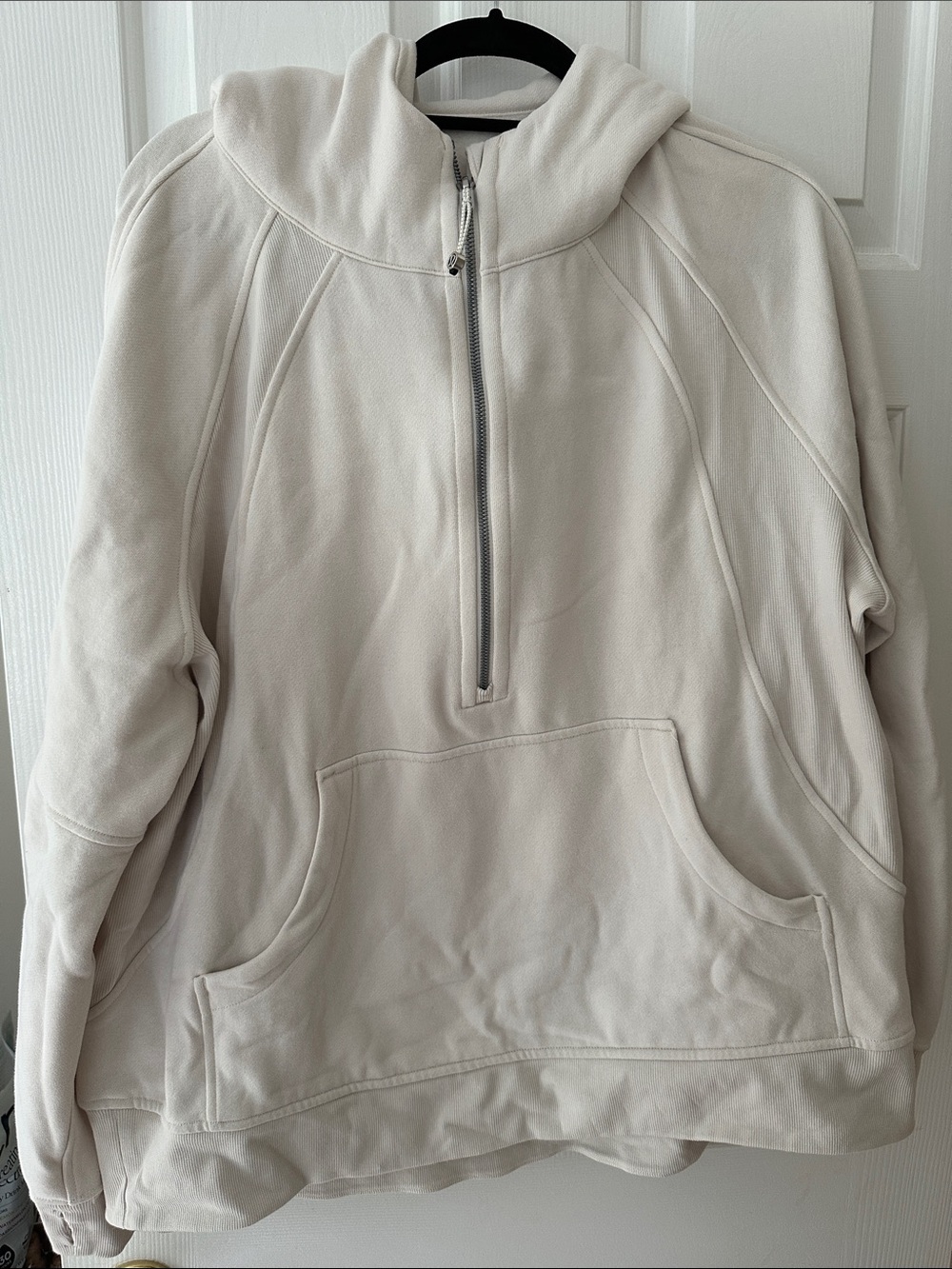lululemon athletica scuba oversized half zip hoodie long